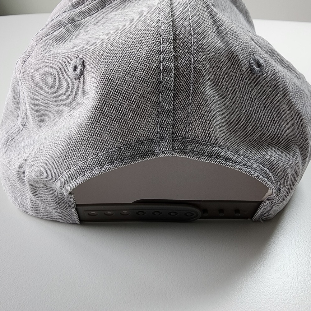 2004 MOLSON Canadian Cap Gray Grey Canvas Snapback Beer Hat Brewery Lager Canada - Picture 5 of 9